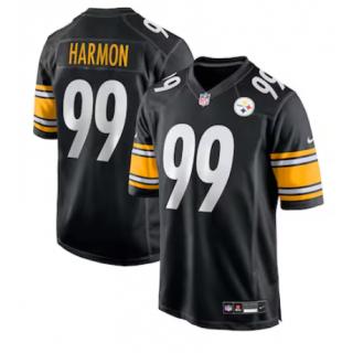 Derrick Harmon Pittsburgh Steelers Nike 2025 NFL Jersey - Black